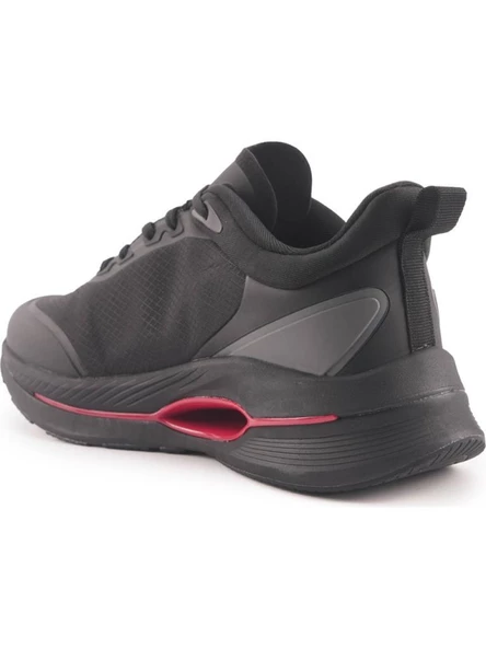 LUMBERJACK YAMAHA 4PR SİYAH KIRMIZI COMFORT CASUAL ANATOMİK SPOR AYAKKABI - 4