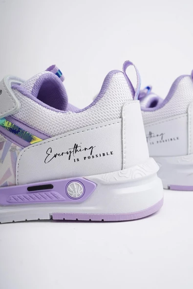 Muggo GUMBALL Garantili Bağcıklı ve Cırtlı Unisex Çocuk Sneaker Spor Ayakkabı - 9