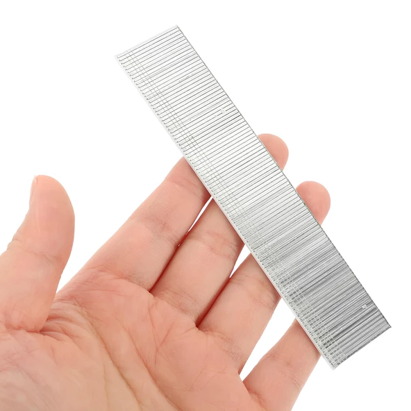 Zımba Teli F25 Sanayi Tipi 25 mm Makina Çivi Çivisi Süpürgelik Parke Ahşap Mdf Tel 5000 ADET - 4