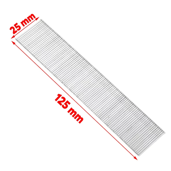 Zımba Teli F25 Sanayi Tipi 25 mm Makina Çivi Çivisi Süpürgelik Parke Ahşap Mdf Tel 5000 ADET - 3