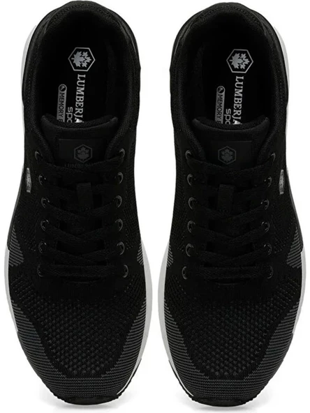LUMBERJACK VENDOR 4PR SİYAH BEYAZ COMFORT CASUAL ANATOMİK SPOR AYAKKABISI - 6