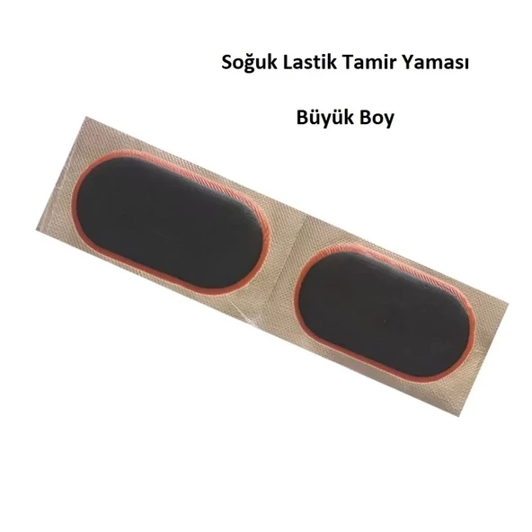 Büyük Lastik Yaması - Bisiklet - Motor Lastiği Yaması - 2