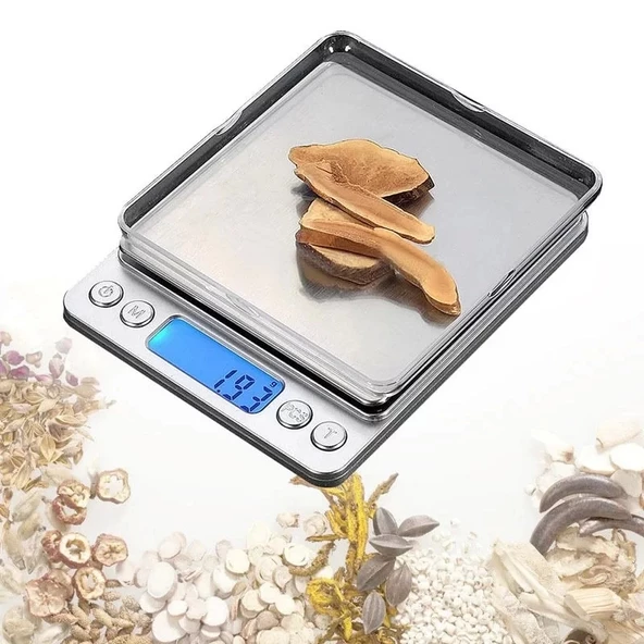 3000 Gr Kuyumcu Terazisi Profesyonel Dijital Hasas Terazi 0.1 Gr - 2