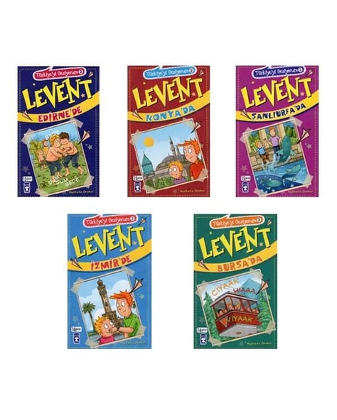 Levent Türkiye’yi Geziyorum 2 (5 Kitap) - 2