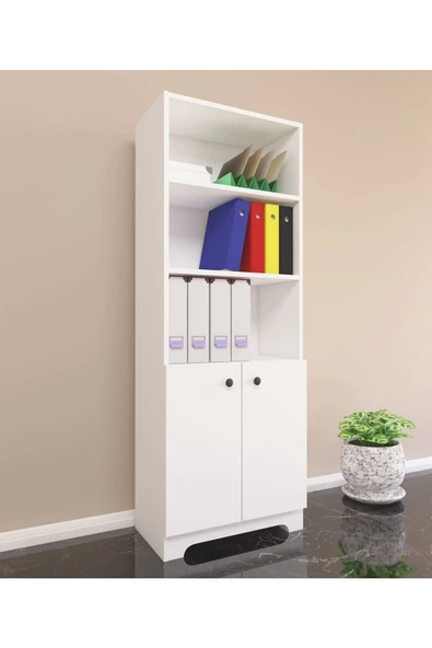 Nur Mobilya 6'lı Kitaplık Seti Ofis Dolabı Kütüphane - 4