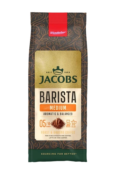 Jacobs Barista Medium Filtre Kahve 200 gr x 12 Adet - 2