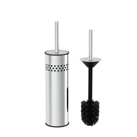 Kitchenboost kabinli delikli metal wc tuvalet ve klozet fırçası - 2