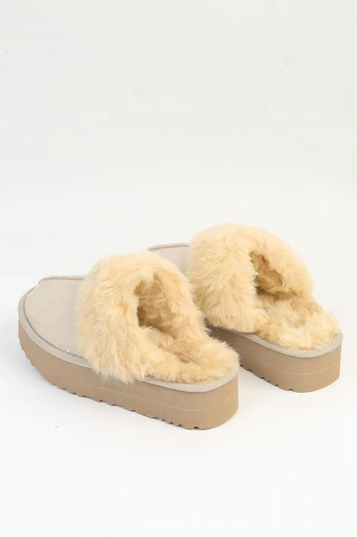 Pierre Cardin PC-54390 Kadın Terlik Krem 36-40 - 3