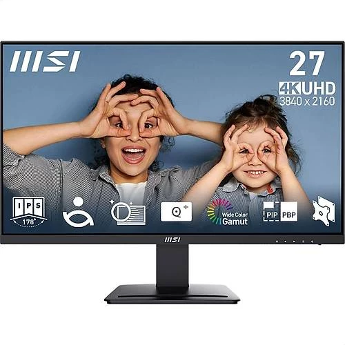 MSI  27 PRO MP273U 3840x2160 UHD FLAT IPS 60HZ 4MS ANTI-GLARE MONITOR