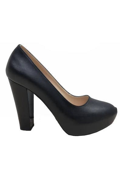 Aydemir 1930 Deri 30mm Platform Topuklu Kadın Ayakkabı - Resim 2