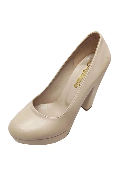 Aydemir 1930 Deri 30mm Platform Topuklu Kadın Ayakkabı - Resim 4