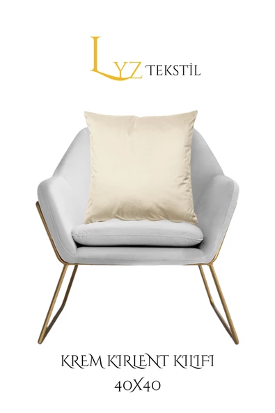 Lüks 1. Sınıf Petek Kadife Dokulu Dekoratif Kırlent Kılıfı