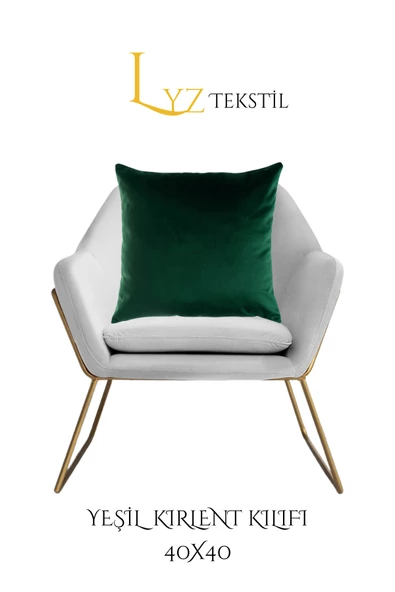 Lüks 1. Sınıf Petek Kadife Dokulu Dekoratif Kırlent Kılıfı