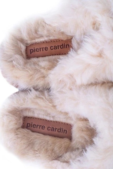 Pierre Cardin PC-54392 Kadın Kışlık Terlik Taba 36-40 - 6