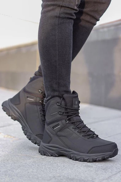 Lumberjack CARMEN HI 4PR 101782582 Erkek Su Geçirmez Outdoor Bot Siyah 40-45 - 2
