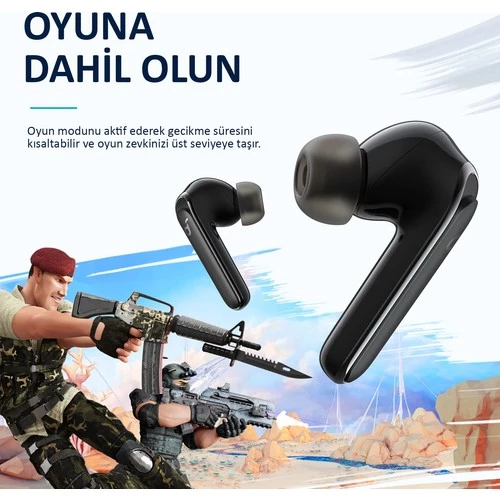 Anker Soundcore Life P3 TWS Bluetooth 5.2 Kulaklık - Oyun Modu - Hibrit Aktif Gürültü Önleme Siyah - A3939 (Anker Türkiye Garantili) - 5