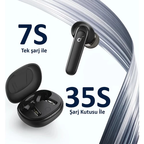 Anker Soundcore Life P3 TWS Bluetooth 5.2 Kulaklık - Oyun Modu - Hibrit Aktif Gürültü Önleme Siyah - A3939 (Anker Türkiye Garantili) - 6