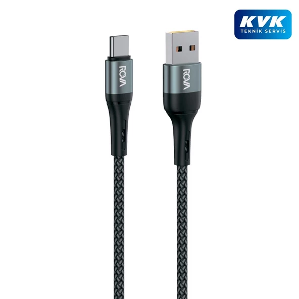 Rova KB213U Usb Type-C Hızlı Şarj Kablosu 2mt Kvk Servis Garantili