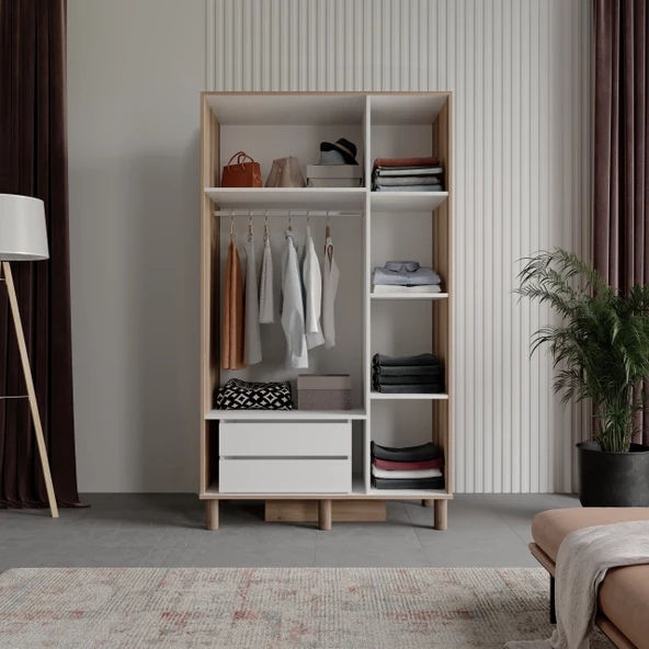 NEVADA 3 KAPAKLI MDF DOLAP - 3