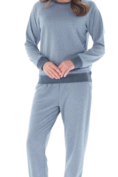 Feyza Kadın Uzun Kol Pijama Takımı 4928 ürün görseli 1