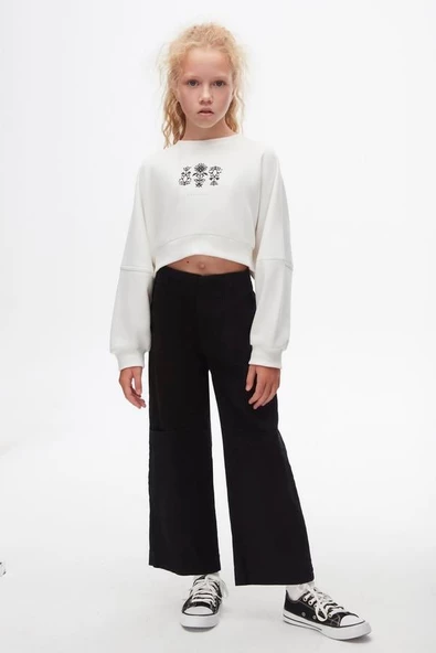 Kız Çocuk Gün Çiçeği Sweat - 5