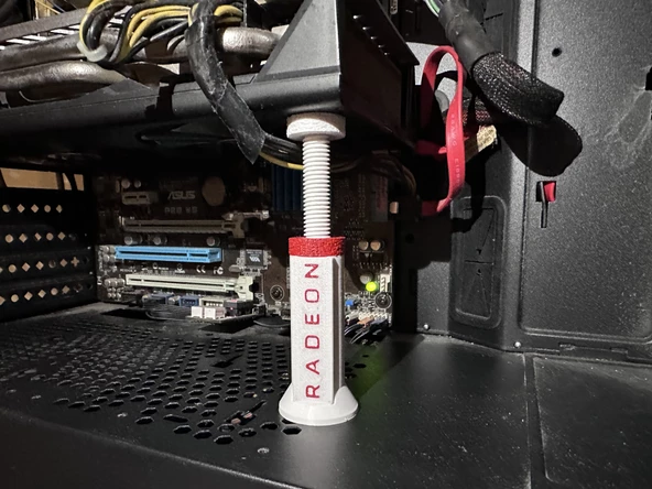 YÜKSEKLİK AYARLI EKRAN KARTI DESTEK APARATI,EKRAN KARTI TUTUCU - 4