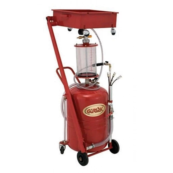 Gürışık 514KYE/90TF Karterden Yağ Emme Pompası Tavalı, Fanuslu 100 lt.