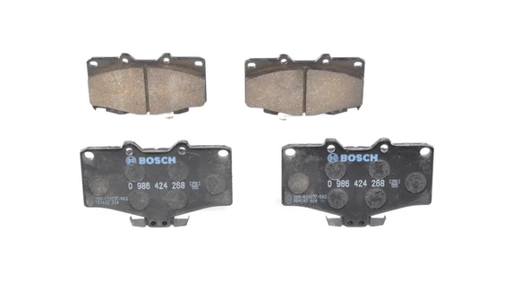 Bosch ON FREN BALATASI TOYOTA HILUX 1988-2000 LN 106 4X4 2009-> LANDCRUISER 1996-> - 2