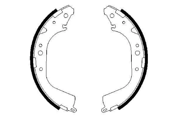 Bosch FREN BALATASI PABUC HILUX VII 1998-2005 HILUX VIII