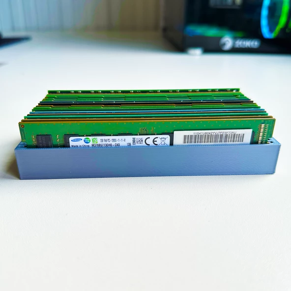 16'LI MASA ÜSTÜ BİLGİSAYAR RAM SAKLAMA KUTUSU, - 2