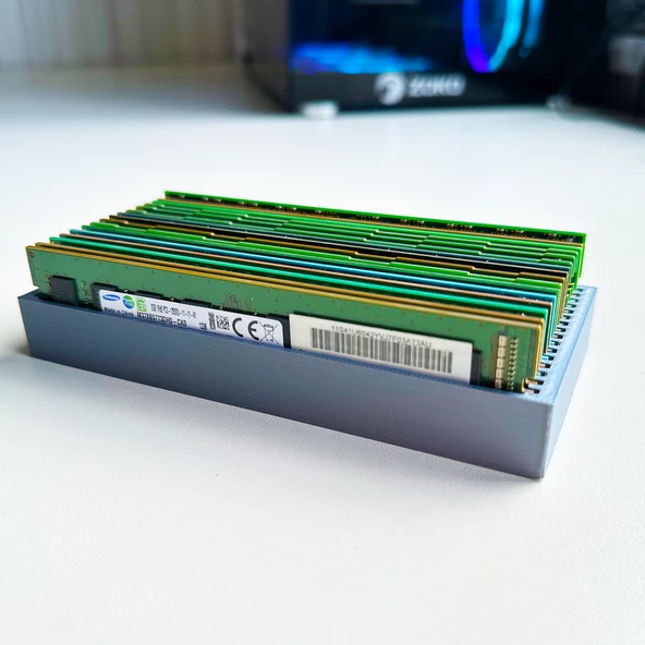 16'LI MASA ÜSTÜ BİLGİSAYAR RAM SAKLAMA KUTUSU, - 3