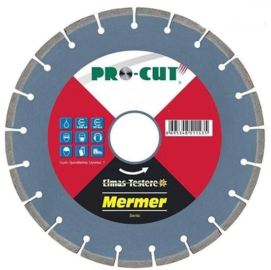 Pro-Cut 300x60 mm Sulu Kesim Mermer Kesme Testeresi