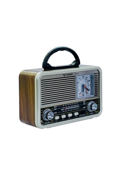 Torima Ns-03 Gold Nostajik Radyo Bluetooth Hoparlör - 2