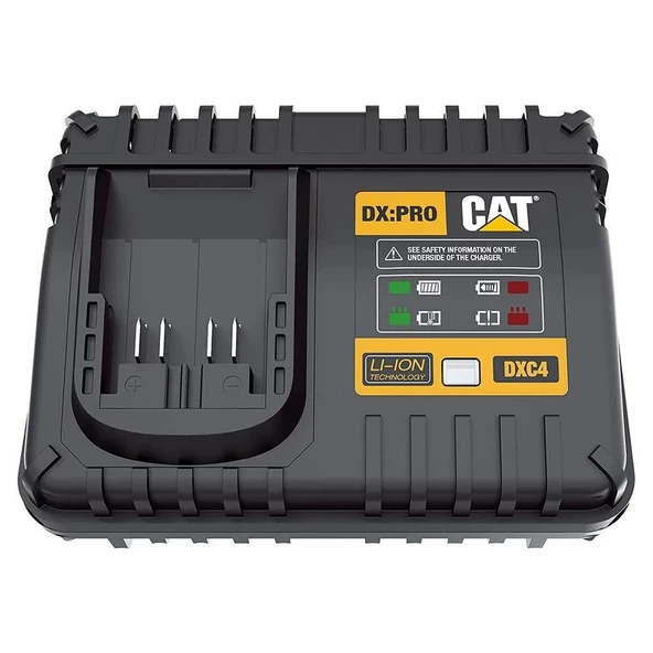 CAT DXC4 18Volt Li-ion ONE FOR ALL Profesyonel Hızlı Akü Şarj Cihazı - 2