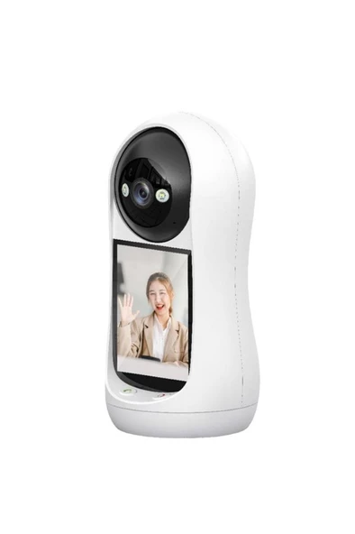 Torima CMR17 Monitörlü Smart Ip Full Hd 360° Akıllı Güvenlik Kamerası Hareket Algılama Bebek Kamerası - 4