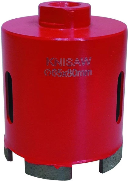 Knisaw Elmas Uçlu Granit Delik Testeresi 65x80 mm