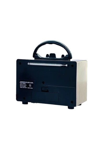 Torima Ns-02 Gold Nostajik Radyo Bluetooth Hoparlör - Resim 4