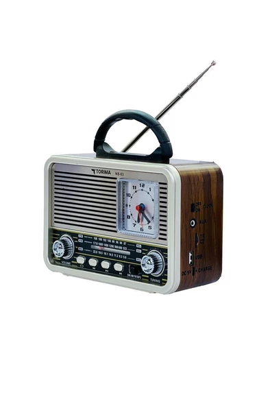 Torima Ns-03 Gold Nostajik Radyo Bluetooth Hoparlör - 3