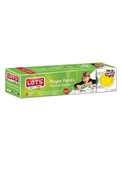Lets L-5500 Parmak Boyası 25 Ml 6 Renk