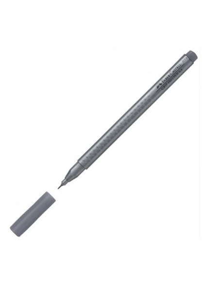 Faber Castell Grıp Finepen 0.4 Mm Gri