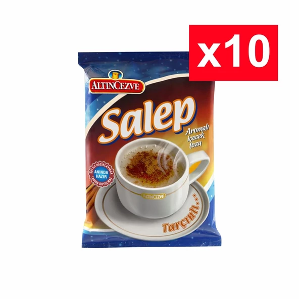 Altıncezve Sütlü Salep 250 Gr - 10'LU PAKET