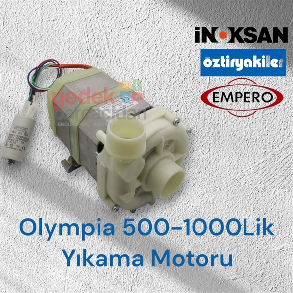 Empero Bulaşık Yıkama Makinesi 500-1000'lik Yıkama motoru (OLYMPİA)