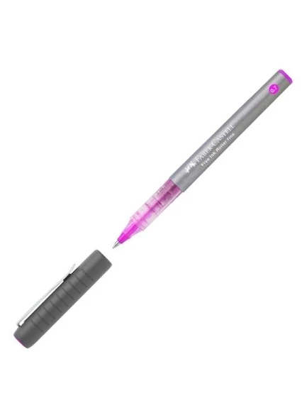 Faber Castell Roller Kalem Ink Needle 0.7 Mm Pembe