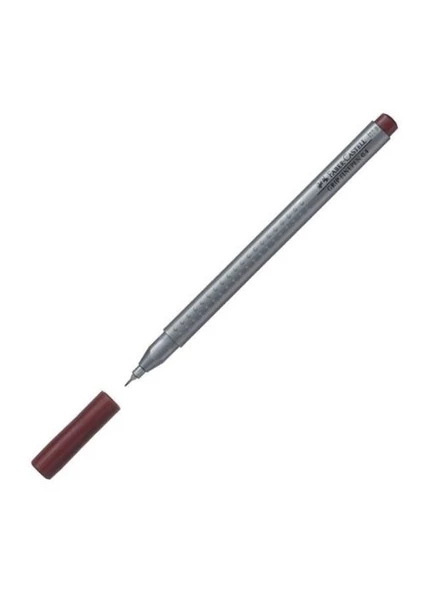 Faber Castell Grıp Finepen 0.4 Mm Kahverengi