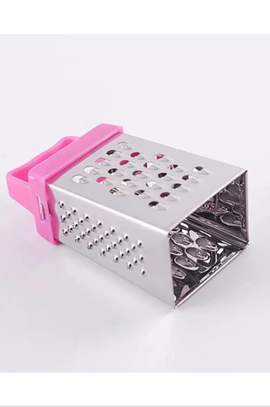 3 Fonksiyonlu Mıknatıslı Mini Sarımsak Peynir Rendesi 8 cm 1 Adet   -ALK-141