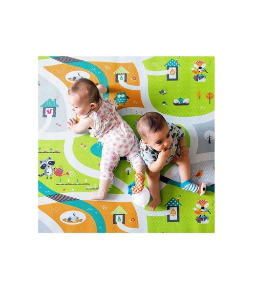 Bblüv Mülti Oyun Halısı 140x100 Cm Şehir - 4