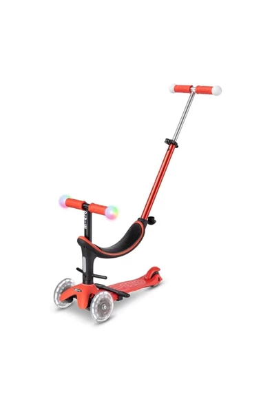 Micro Mini2grow Deluxe Magic Led Scooter Red