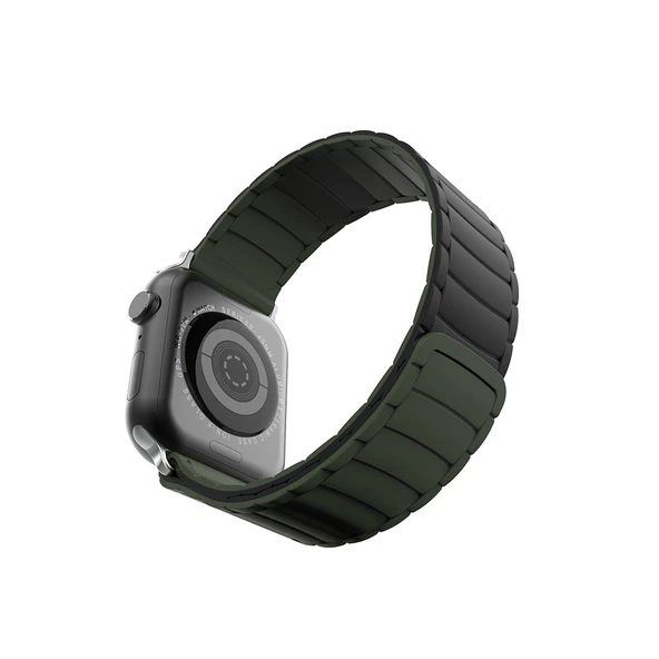Gpack Apple Watch Ultra Kordon Strap Mıknatıs Kayış Silikon KRD122 - Resim 2