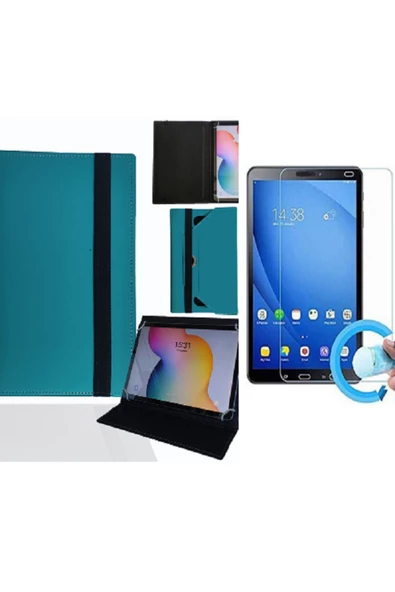 Exper Easypad T7IQ  7"  Tablet Uyumlu Standlı Tablet Kılıfı + Nano Ekran Koruyucu