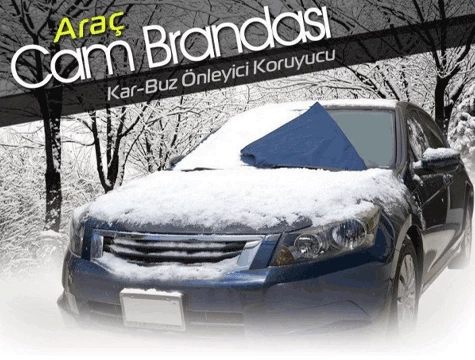 Kar Buz Önleyici Araç Ön Cam Brandası